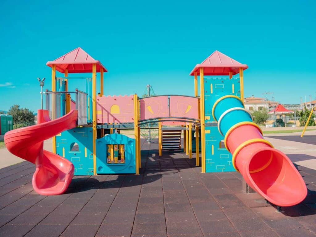 Fallschutzplatten Spielplatz