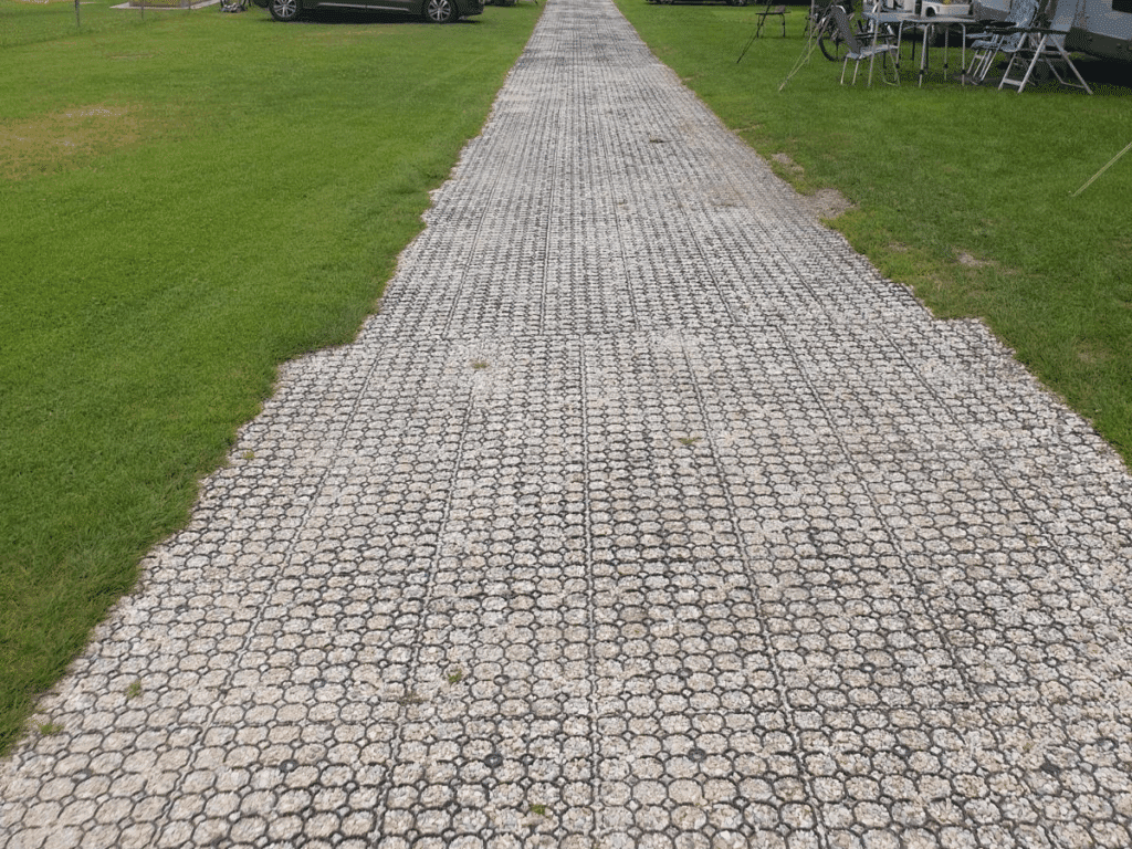 Parkplatz und Zufahrten Boden